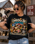 Mood Swings Cow T-Shirt — Funny Farm Animal Graphic Tee