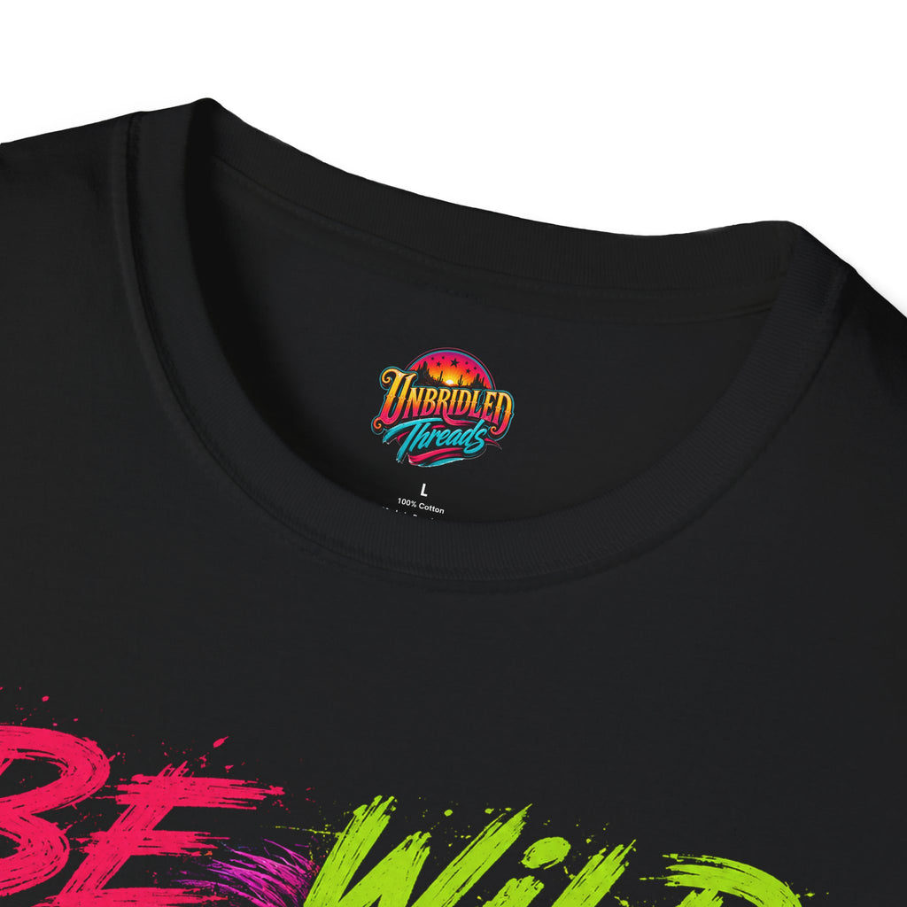 Be Wild — Stay Focused • Live Free Vibrant Color Bigfoot Unbridled Threads T-Shirt